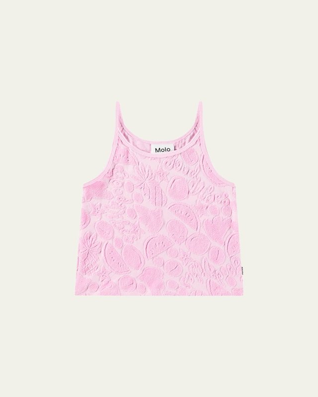 Girl's Rizi Terry Tank Top, Size 8-